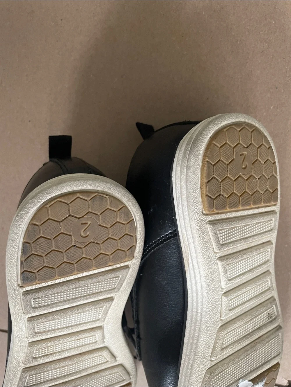 Cat & Jack Black Lace-Up Oxford Sneakers